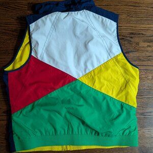 Woman's Lauren Ralph Laren Reversable ColorBlock Vest - Size L